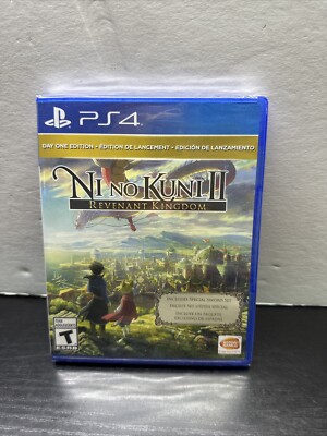 Ni no Kuni 2 II: Revenant Kingdom - Day One Edition PS4 (Sony PlayStation 4) New