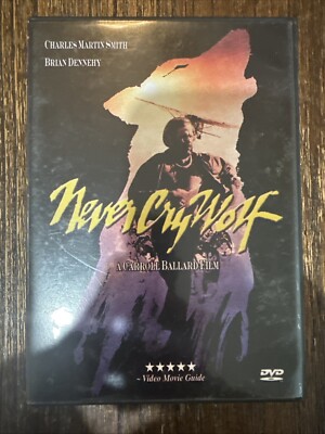 Never Cry Wolf (DVD, 2000) Charles Martin-Smith - Brian Dennehy - Great Cond.