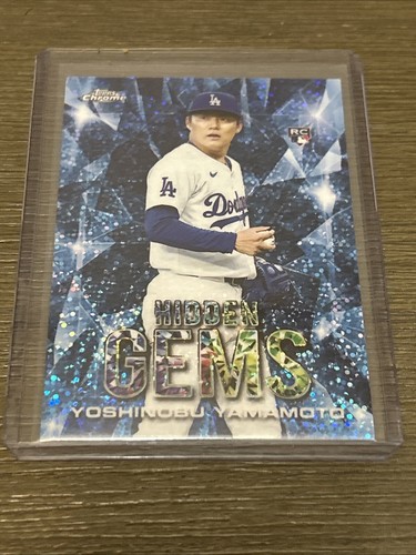 2024 Topps Chrome Hidden Gems Stadium Club Yoshinobu