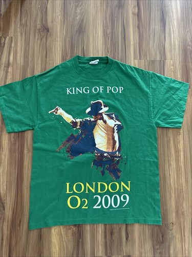 Michael Jackson Tシャツ　2009 London tour Michael Jackson This Is It Tour Merch T-shirt London 2009