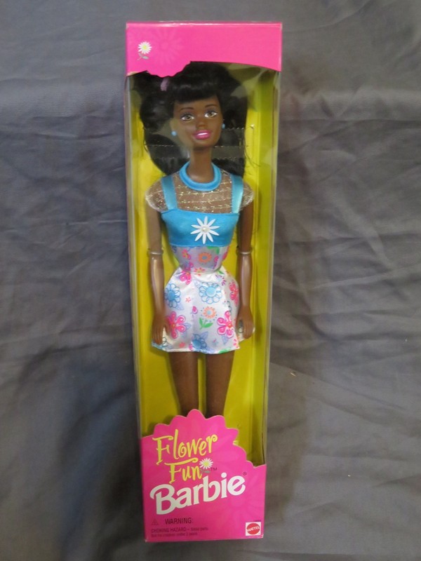flower barbie doll