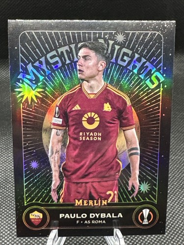 2023-24 Topps Merlin Paulo Dybala Mystic Nights Insert #MN