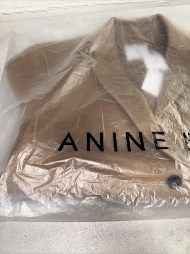 Pre-owned Anine Bing Quinn Blazer Size Small In Beige