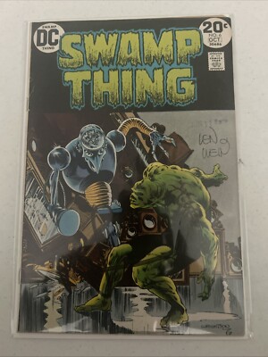 Swamp Thing #6 DC Comics Signed By Both Wein & Wrightson       