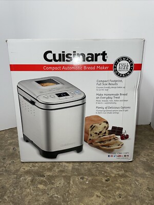 Cuisinart CBK-110P1 Compact Automatic Bread Maker Stainless tested working