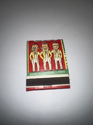 Vintage Full Matchbook - Pep Boys Auto Accessories Cadet Batteries