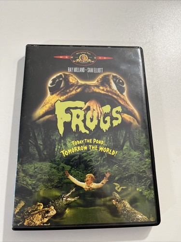 Frogs 1972 (DVD, 2000) Ray Milland, Sam Elliott MGM USA