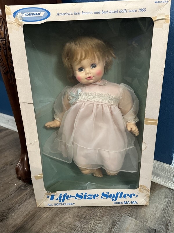 Vintage Life-size Softee Horsman 24” Doll 1960’s BRAND NEW Style
