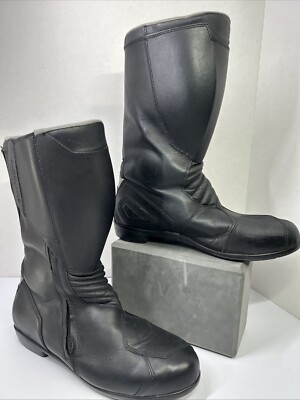 BMW Motorcycle Riding GoreTex Leather Men s Boots Size 45