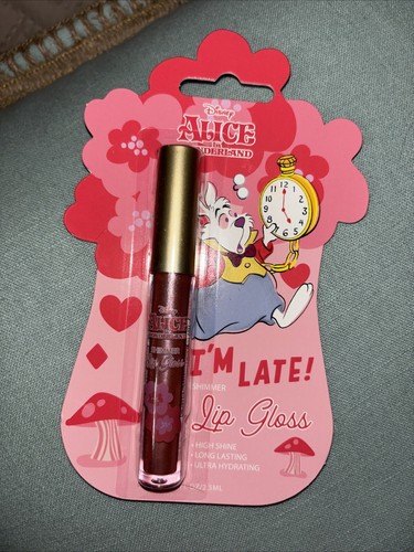 Alice In Wonderland I'm Late Lip Gloss | eBay