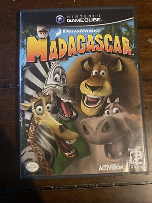 Madagascar (Nintendo GameCube, 2005) CIB