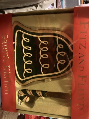Fitz And Floyd Santa s Kitchen Plate Set