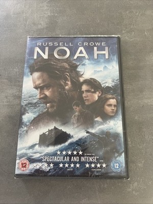 Noah DVD 2014 Starring Russell Crowe, Jennifer Connelly, Emma Watson New Sealed