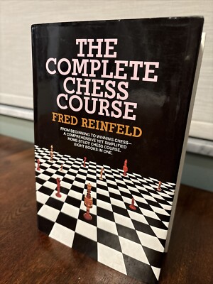 The Complete Chess Course - Fred Reinfeld  Hardcover - Like-New