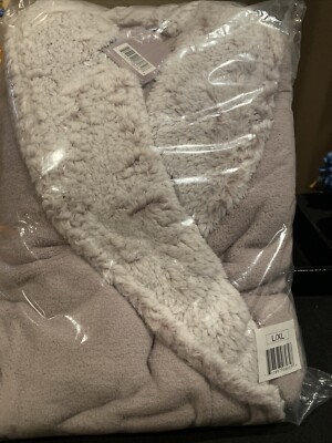 Ulta Ivory Fluffy Plush Fuzzy Luxury Bath Robe L/XL New