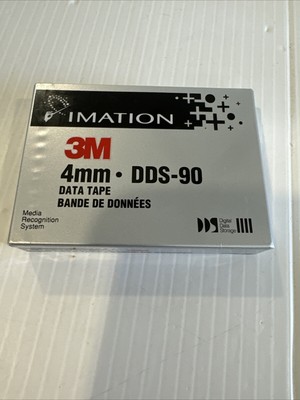 IMATION 4MM DDS-90 4/2GB DIGITAL DATA STORAGE TAPE (1-PACK) NEW & SEALED.