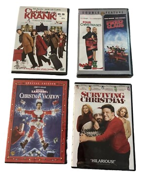 Lot Of 5 NEW Holliday Christmas Movies DVD Classics Kranks Xmas Vacation