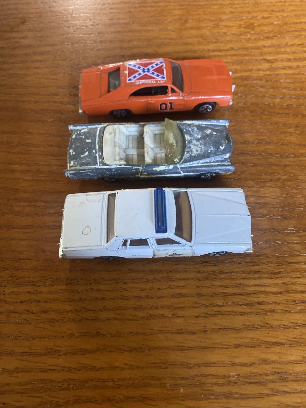DUKES OF HAZZARD 4 DIECAST CARS 1/64 SCALE BY ERTL