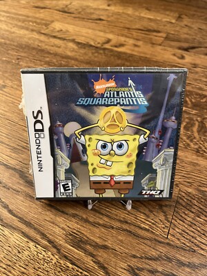 Spongebob Atlantis Squarepantis / Game - Nintendo DS Brand New Sealed