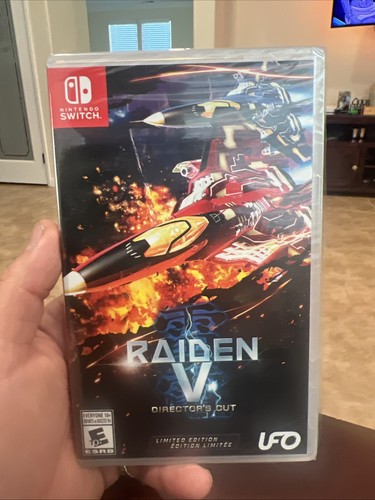 SWITCH★RAIDEN V DIRECTOR'S CUT LIMITED Raiden V: Director's Cut Limited Edition - Nintendo Switch NEW