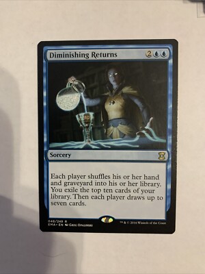 MTG Diminishing Returns, NM-Mint, English Eternal Masters