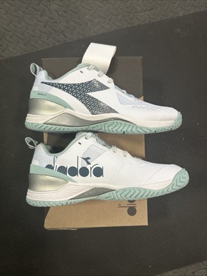 Diadora Blushield Torneo 2 W AG Size 8 Women’s Tennis Sneaker - Free Shipping