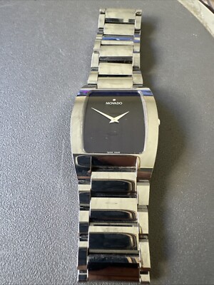 movado tungsten fiero watch 89 c6 1850 144130461408