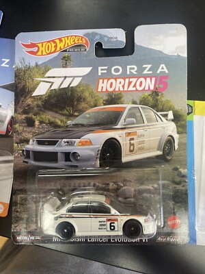 Hot Wheels Premium ~ Forza Horizon 5 ~ Mitsubishi Lancer Evolution VI ~ 1:64