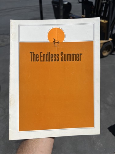 Rare THE ENDLESS SUMMER Surf Movie Booklet Program VINTAGE
