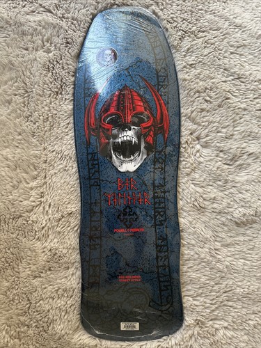 POWELL PERALTA \"Welinder Nordic Skull ❗️ Powell Peralta Welinder Nordic Skull Skateboard Deck Light