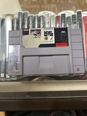 NHL 95 Hockey (Super Nintendo, 1994) SNES Cartridge Only