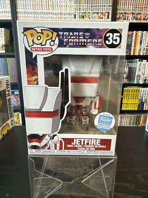 Funko Pop! RETRO TOYS TRANSFORMERS JETFIRE #35 FUNKO SHOP + FREE POP PROTECTOR