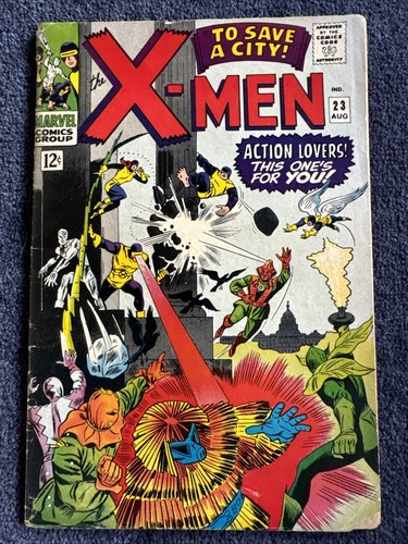 The X-Men #23 (Marvel Comics August 1966) | eBay