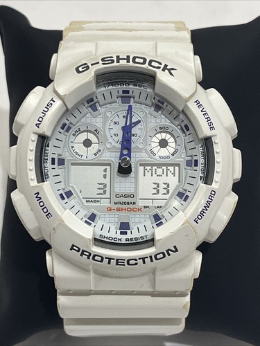 CASIOG-SHOCK 5081※JA ホワイト Casio G-Shock 5081 Ga-100B White/Black/Blue MINT CONDITION