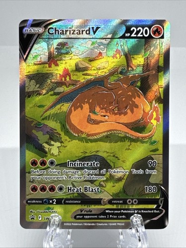 Pokemon Charizard V SWSH260 UPC Promo English 2021 | eBay