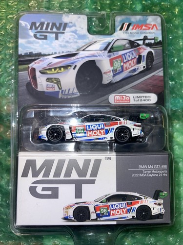 ミニカー MINI GT BMW M4 GT3 #96 Turner Motorsport MINI GT 1:64 BMW M4 GT3 #96 Turner Motorsports 2022 24 Hrs