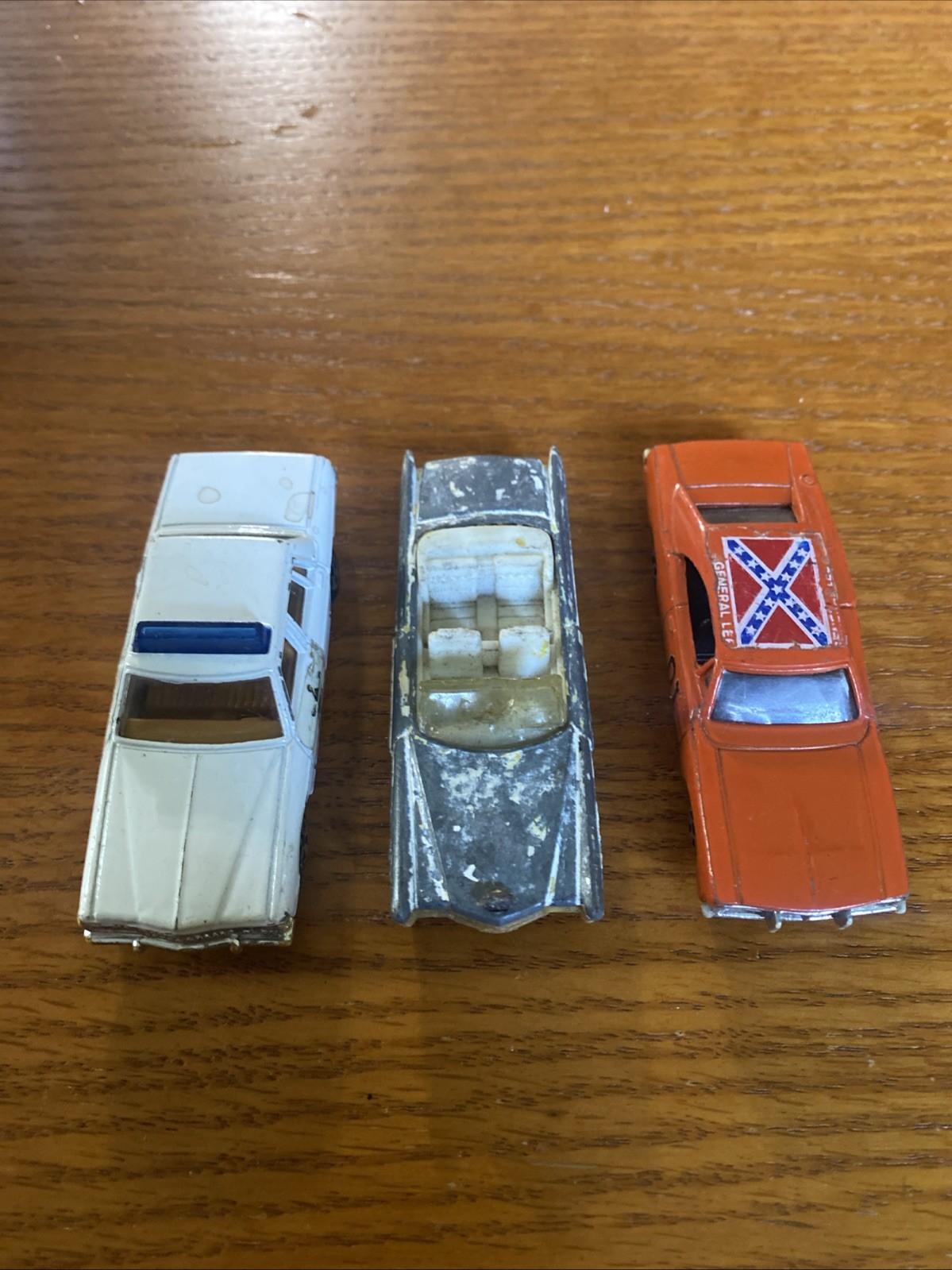 DUKES OF HAZZARD 4 DIECAST CARS 1/64 SCALE BY ERTL