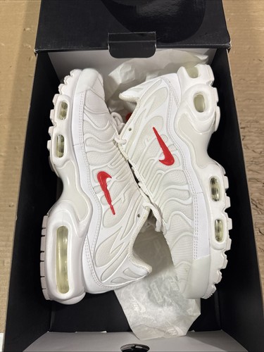 Nike Supreme x Air Max Plus TN White Super Rare Size. Men's