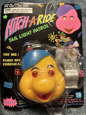 1993 Hitch-A-Ride Bike Tail Light Patrol Kid Kore NEW
