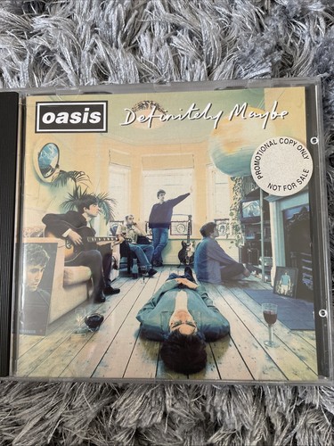 OASIS - DEFINITELY MAYBE OFFICIAL RARE PROMO CD 1994 OASIS - DEFINITELY MAYBE OFFICIAL RARE PROMO CD 1994