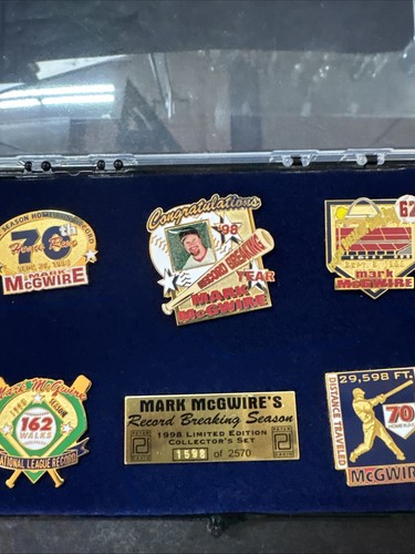 【数々のアワードを受賞】 Mark Pin Edition Limited Season Breaking Record McGwire's コレクション
