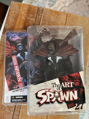The Art of Spawn- Action Figure Series 27- Spawn Cover Art Issue 85 -McFarlane 