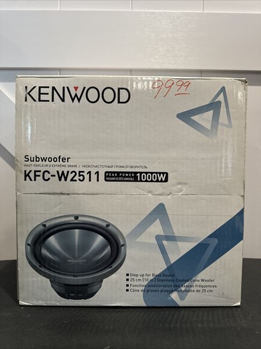 Kenwood Subwoofer 10 inch KFC-W2511 | eBay