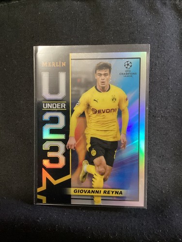 2020-21 Topps MERLIN Giovanni Reyna グリーン 2020-21 Topps Merlin Giovanni Reyna Green REFRACTOR /99 SSP BVB