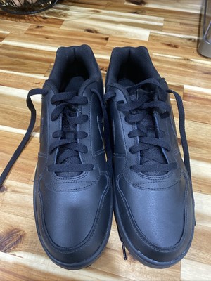 Size 11 - Nike Ebernon Low Triple Black