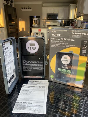 NSi Industries TORK DTU40 Indoor/Outdoor, 7-Day 40-Amp Universal Multi-Volt