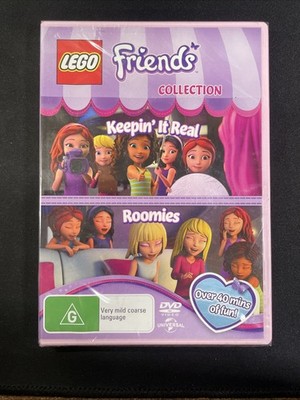 Lego Friends - Keepin It Real + Roomies DVD Region 2,4 Brand New Sealed