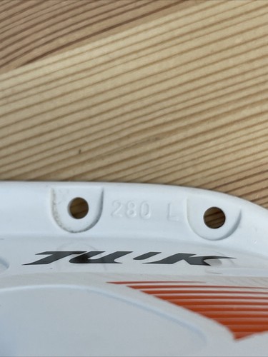 Tuuk II Lightspeed Holder Left + Right Pair - Size 9 Size EU 280-Brand New-White