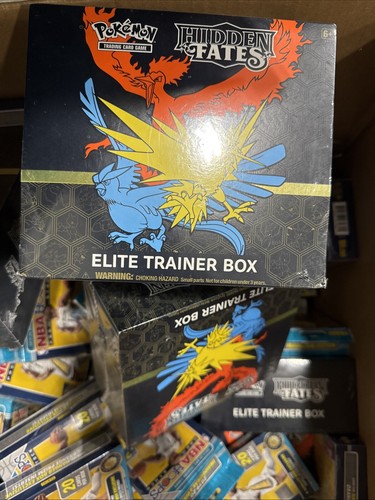 Hidden Fates エリートトレーナーボックス 新品未開封 Amazon.com: Pokemon TCG: Hidden Fates Elite Trainer Box
