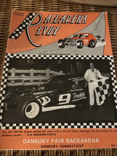 Danbury Fair Racearena Program Dave Smeriglio Vol 2 No 3